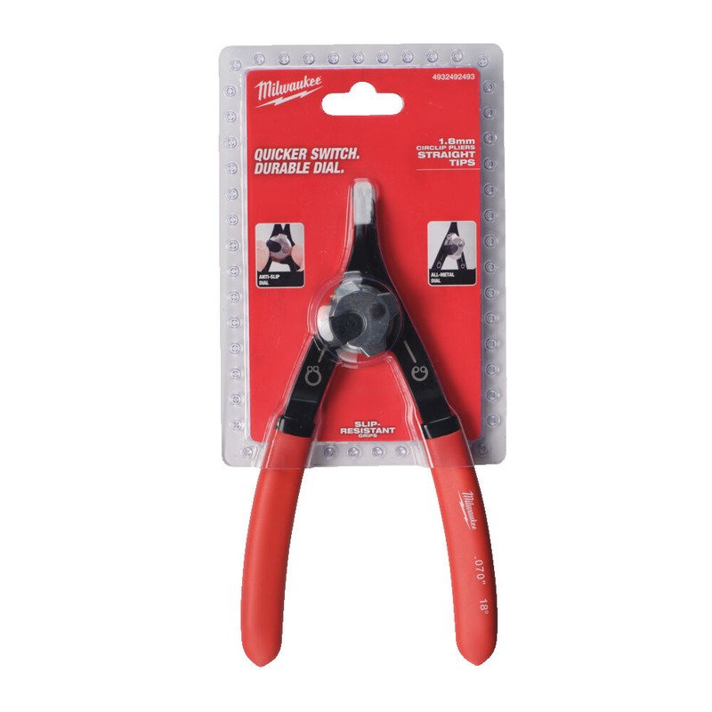 Milwaukee 4932492493 Large Circlip Plier – Straight