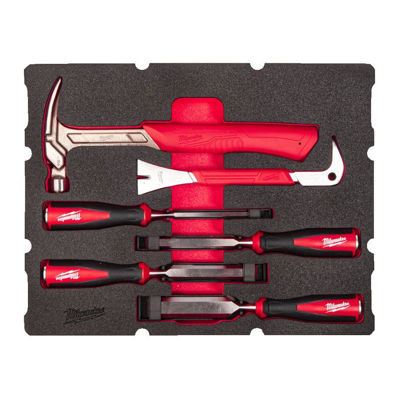 Milwaukee 4932493641 6pc Packout Drawer Woodworking Foam Insert Set