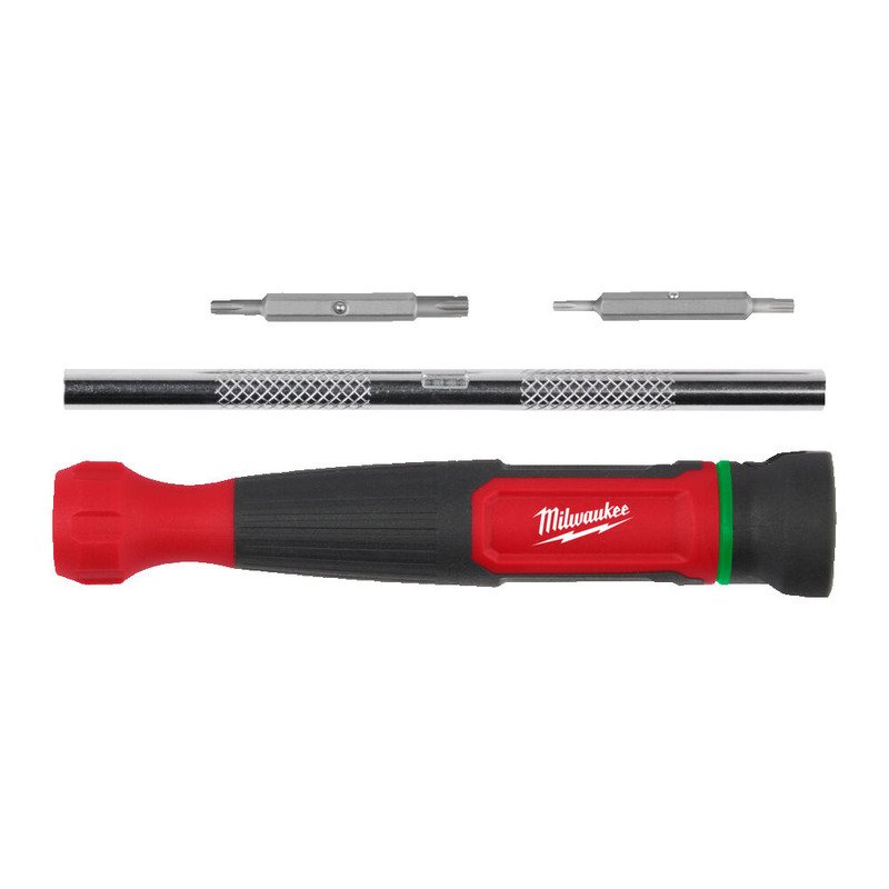 Milwaukee 4932498175 4 in 1 Torx Precision Multi Bit Screwdriver