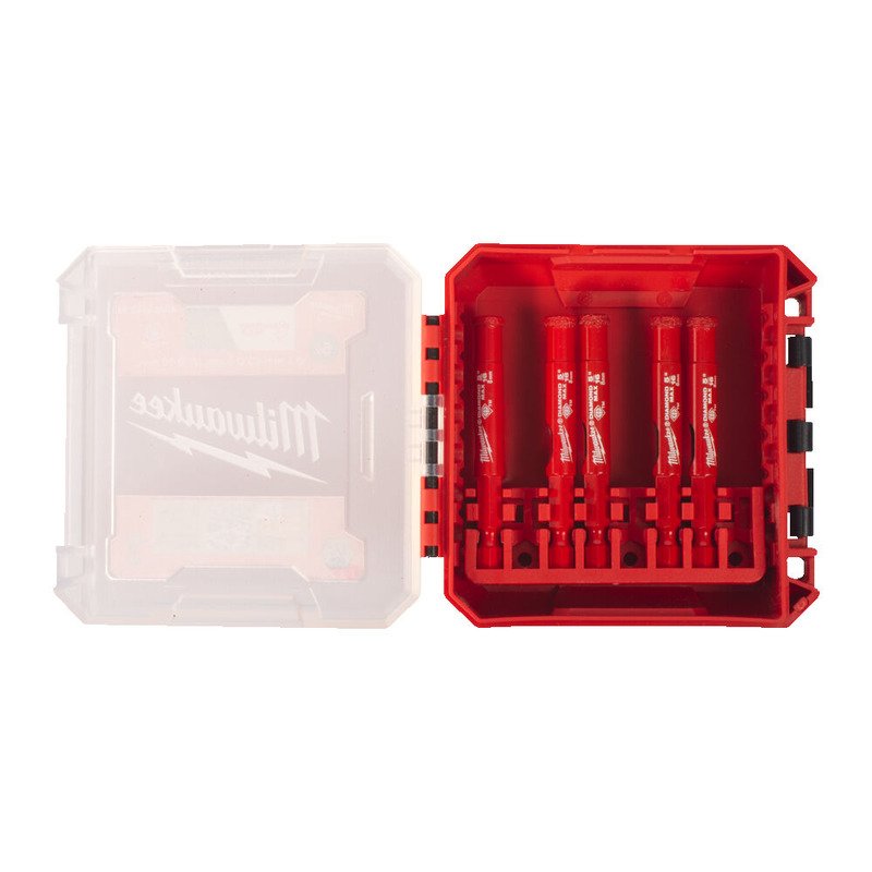 Milwaukee 4932498301 5pc Diamond Max Drill Bit Set – Set 3
