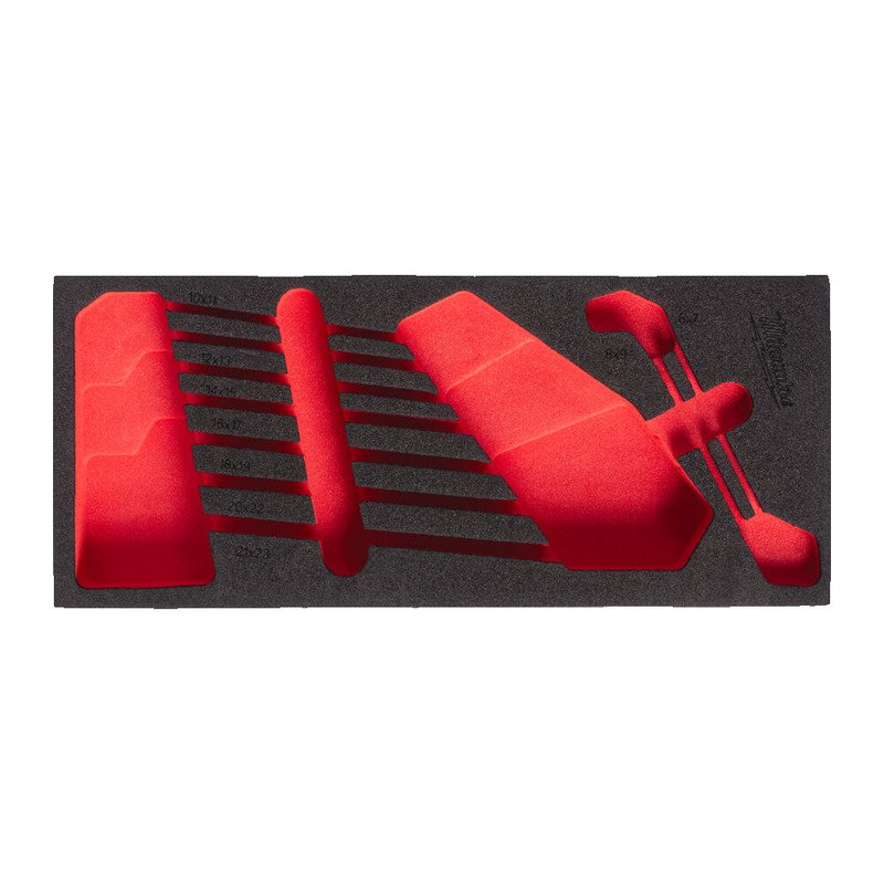 Milwaukee 4932499087 Replacement Foam Insert for Double Ring Offset Spanner Set