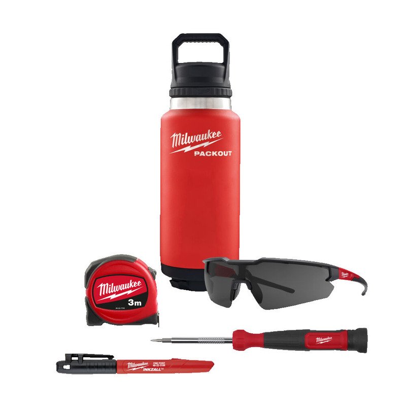 Milwaukee 4932499152 Packout Bottle & Handtool Set