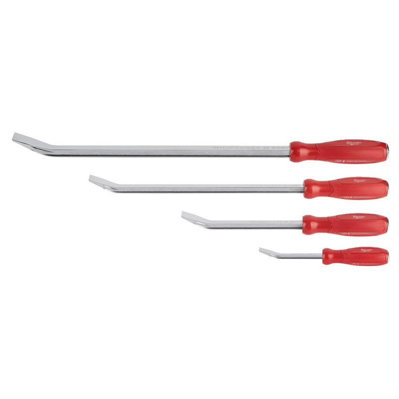 Milwaukee 4pc Pry bar Set