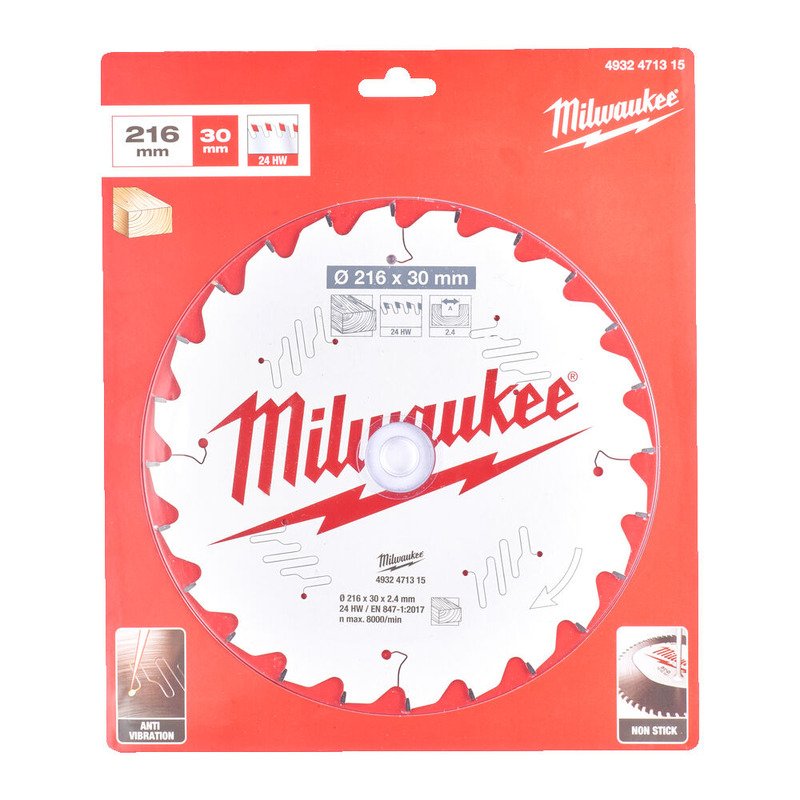 Milwaukee Circular Saw Blades for Mitre Saws