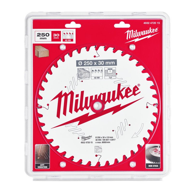 Milwaukee Circular Saw Blades for Mitre Saws