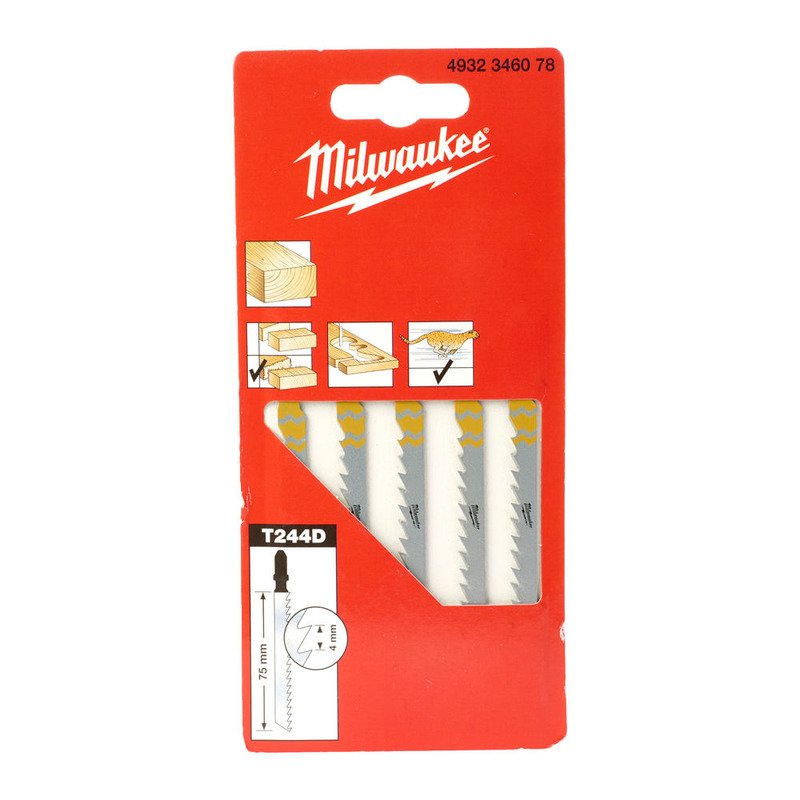 Milwaukee Curve Cutting Jigsaw Blades