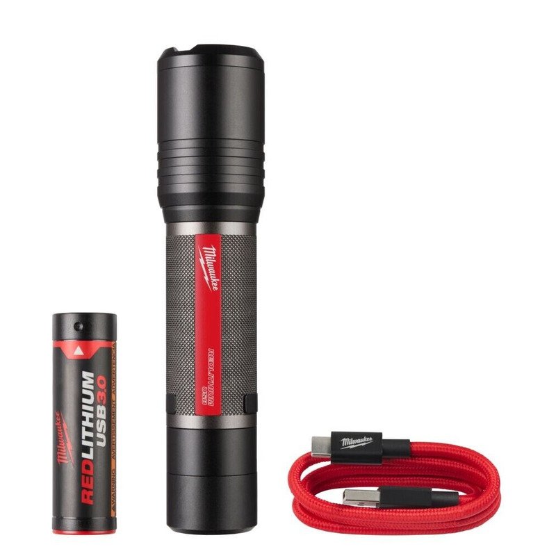 Milwaukee L4 FL2000-301 USB Rechargeable Flashlight 2000 Lumens