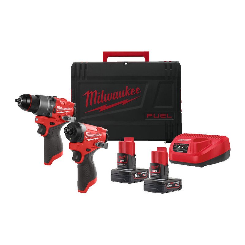 Milwaukee M12FPP2A2-602X 12v Fuel 2pc Powerpack NEW GEN