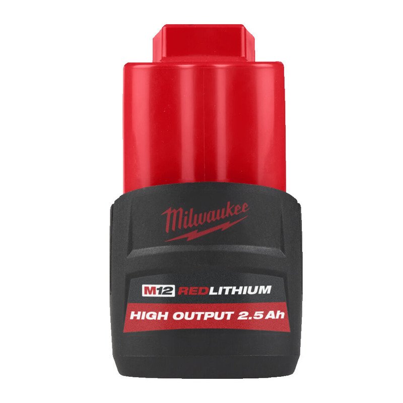 Milwaukee M12HB2.5 12v High Output 2.5ah Battery