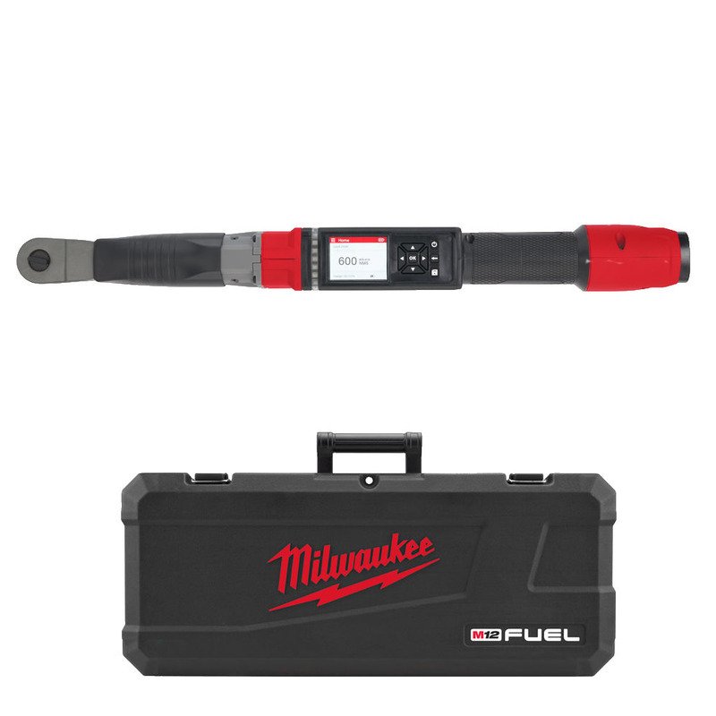 Milwaukee M12ONEFTR38-0C 12V One Key Fuel 3/8″ Impact Torque Ratchet in Case (Body Only)