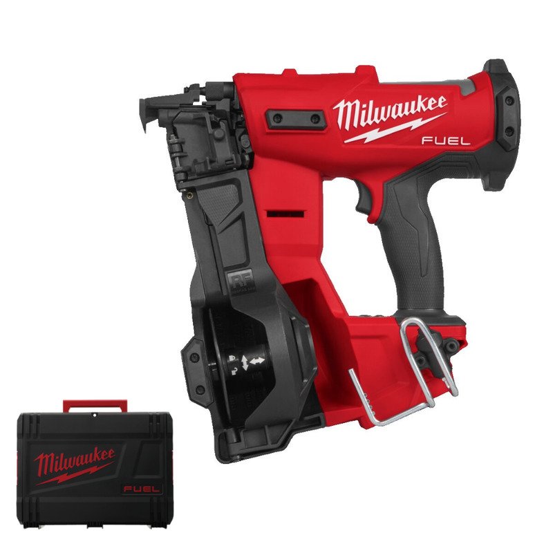 Milwaukee M18FRCN45-0X 18v Fuel Roofing Coil Nailer Naked in Case