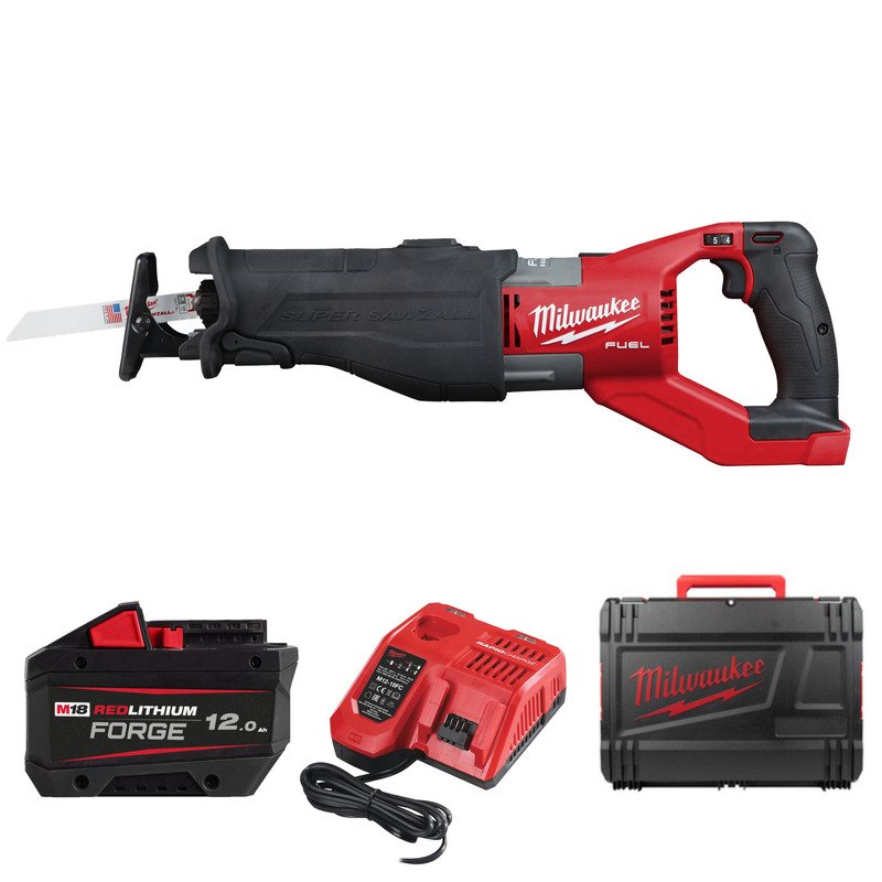 Milwaukee M18FSX-121X 18V Fuel Sawzall (1 x 12.0Ah Forge battery)