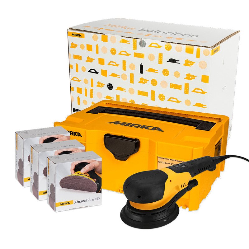 Mirka KIT2478WOMUK Deros RS 600 Rotary Sander Kit 240v