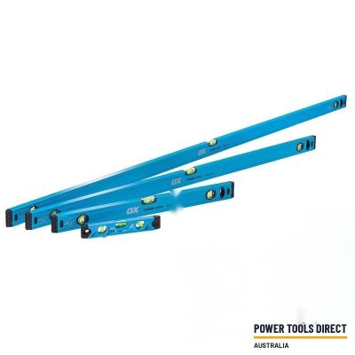 OX Tools OX-T500404 230/600/1200/1800mm Trade Level Set 4pc