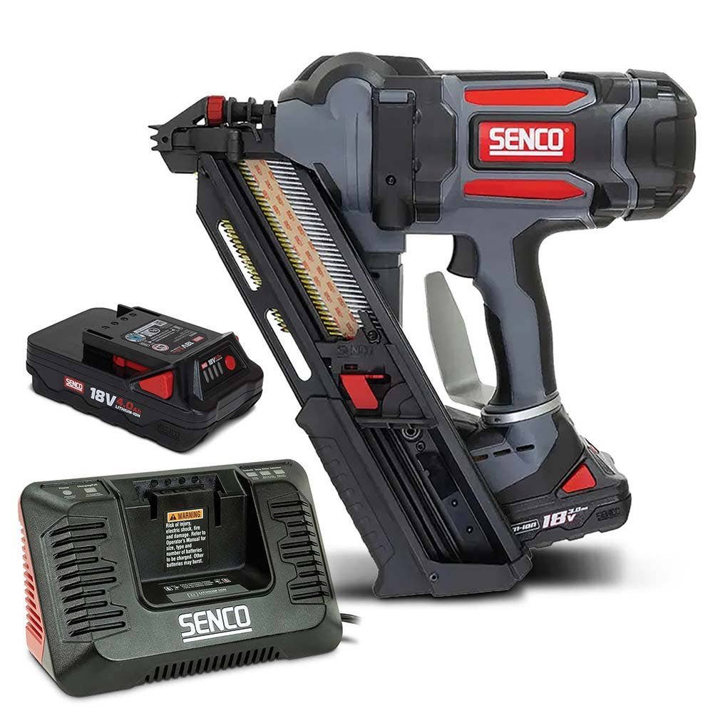 SENCO 18V 2 x 4.0Ah Nail Framer Kit F35XP