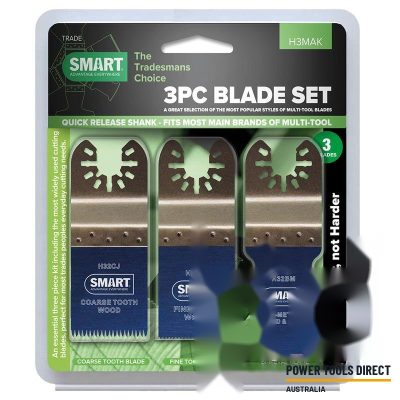 Smart H3MAK 3pc Trade Series Universal Blade Set