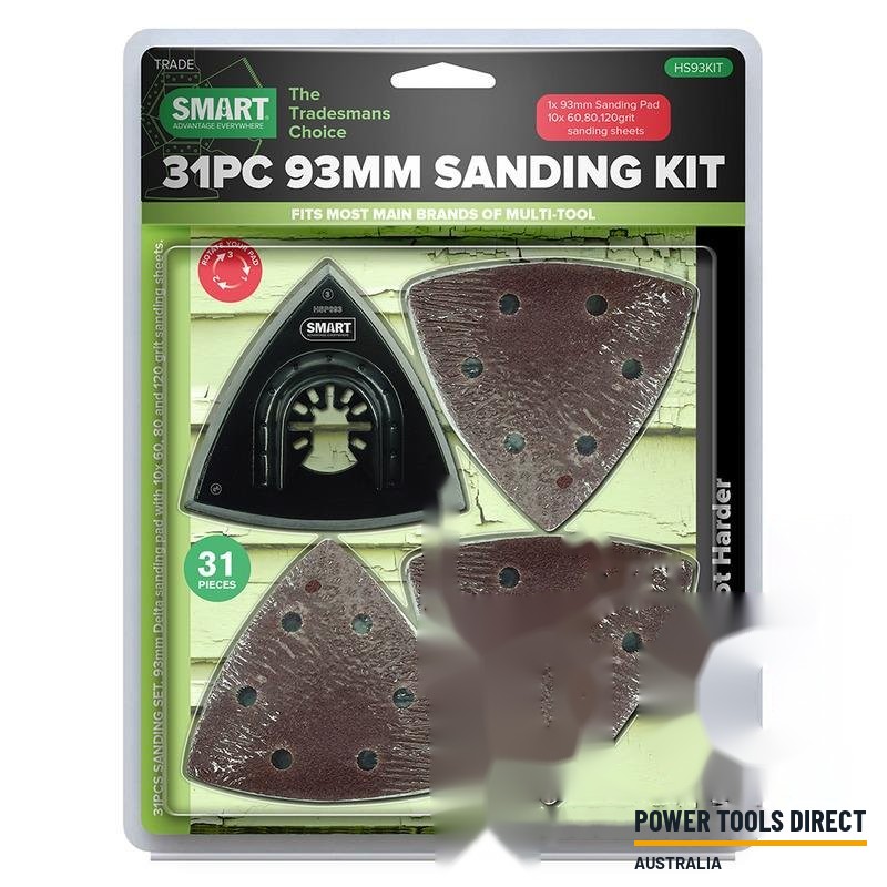SMART Trade 31pc 93mm Complete Sanding Kit