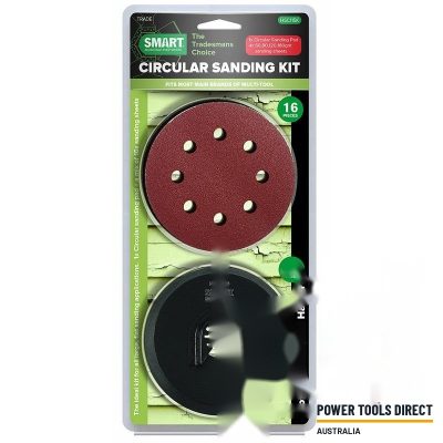 SMART Trade Universal 16 Piece Circular Sanding Kit