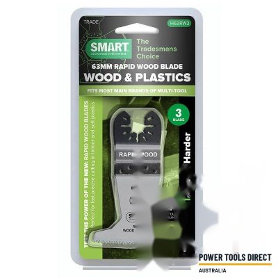 SMART Trade Universal 63mm Rapid Wood Blades – Pack of 3