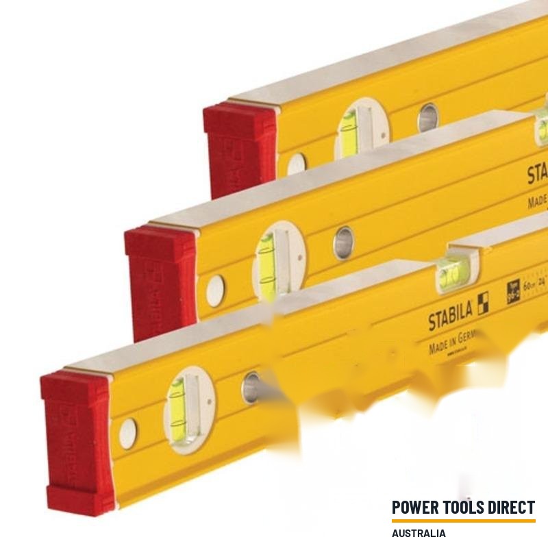 STABILA 96-2 3 SPIRIT LEVELS (60CM, 120CM & 180CM)