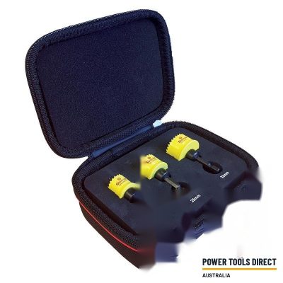 Starrett KCS03001 Electricians 3pc CSC Holesaw Kit