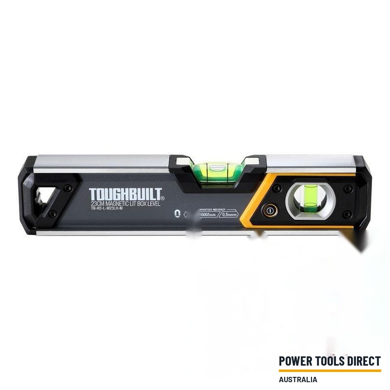Toughbuilt TB-H2-L-M23LH-M 23cm Magnetic Lit Box Level