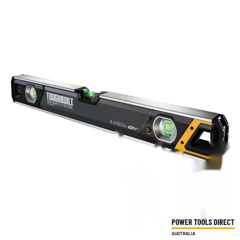 Toughbuilt TB-H2-L-M60 60cm Magnetic Lit Box Level