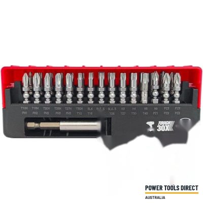 Vessel 30pc Torsion Impact Ball Bits & Bit Holder IB31P01E