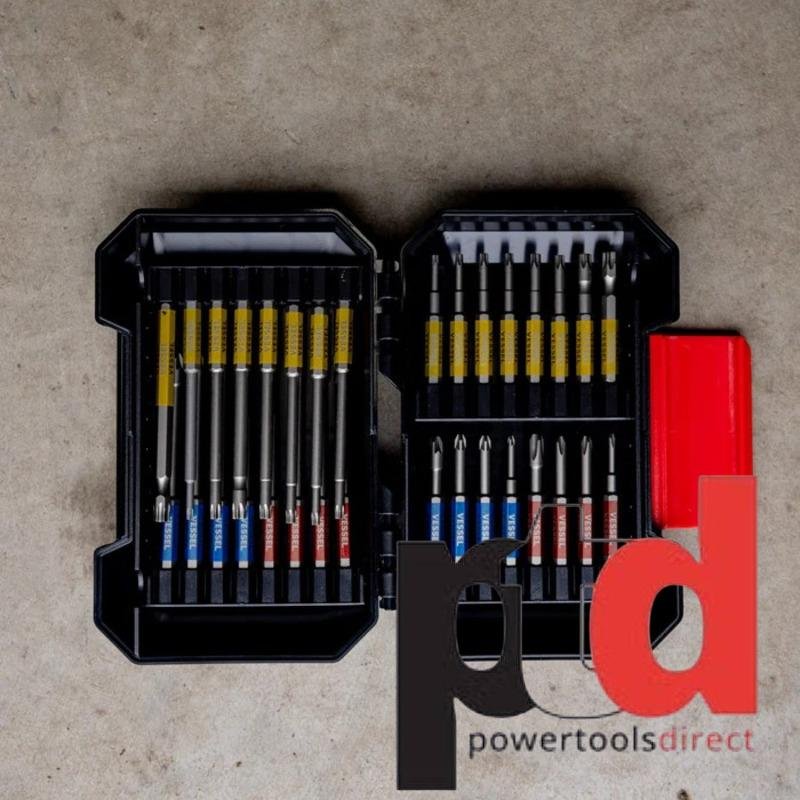 Vessel 32 Piece GOSAI Bit Set in Hard Case