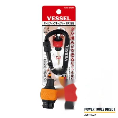 Vessel Ball Quick Catcher 2pc Set (Red & Yellow) Bitholder QB-22K2RY