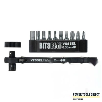 Vessel Flat Plate Ratchet Screwdriver Set TD-70 250070