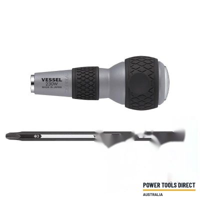 Vessel Interchangeable Screwdriver N0.230W-3 2X100 125328