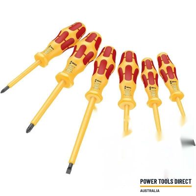 Wera 1060 i/1065 i/6 Kraftform VDE Screwdriver Set, 6pc,