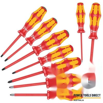 Wera 160 i/162 i/167 i/9 Screwdriver Set Kraftform Plus Series 100, 9pc