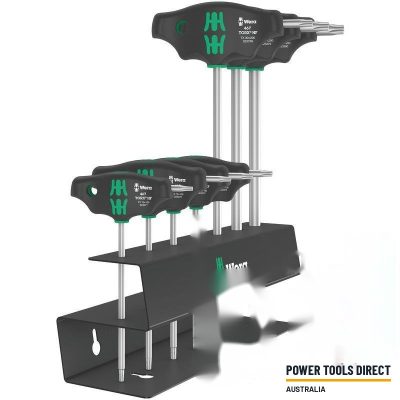 Wera 467/7 TORX® HF Set 2 Screwdriver set T-handle TORX® screwdrivers with holding function, 7 pieces