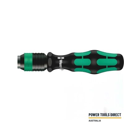 Wera 813 R Bitholding Screwdriver with Rapidaptor Quick-Release Chuck, 1/4″ x 90 mm