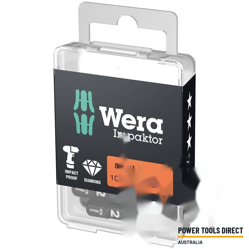 Wera 855/1 IMP DC PZ2x25mm Impacktor Bit – 10pc