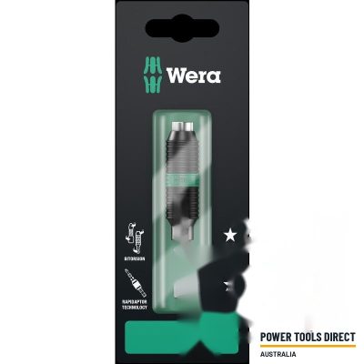 Wera 897/4 R SB Rapidaptor BiTorsion Universal Bit Holder, 1/4″ x 75 mm