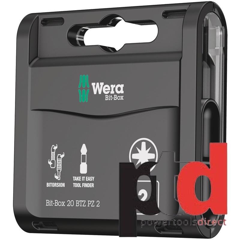 Wera Bit-Box 20 BTZ PZ, PZ 2 x 25 mm, 20pc