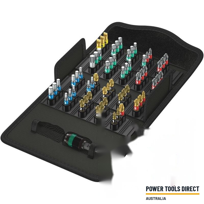 Wera Bit-Safe 61 BiTorsion Bits, 61pc