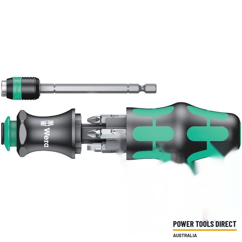Wera Kraftform Kompakt 20 A, Interchangeable Screwdriver Set, 7pc