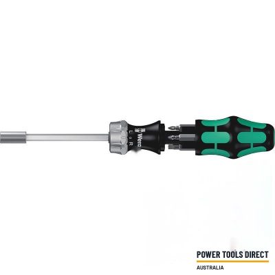 Wera Kraftform Kompakt 27 RA 1 SB Bitholder and Bits, 6pc