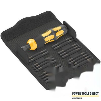 Wera Kraftform Kompakt 900 Set 1 Impact Screwdriver Set, 19pc