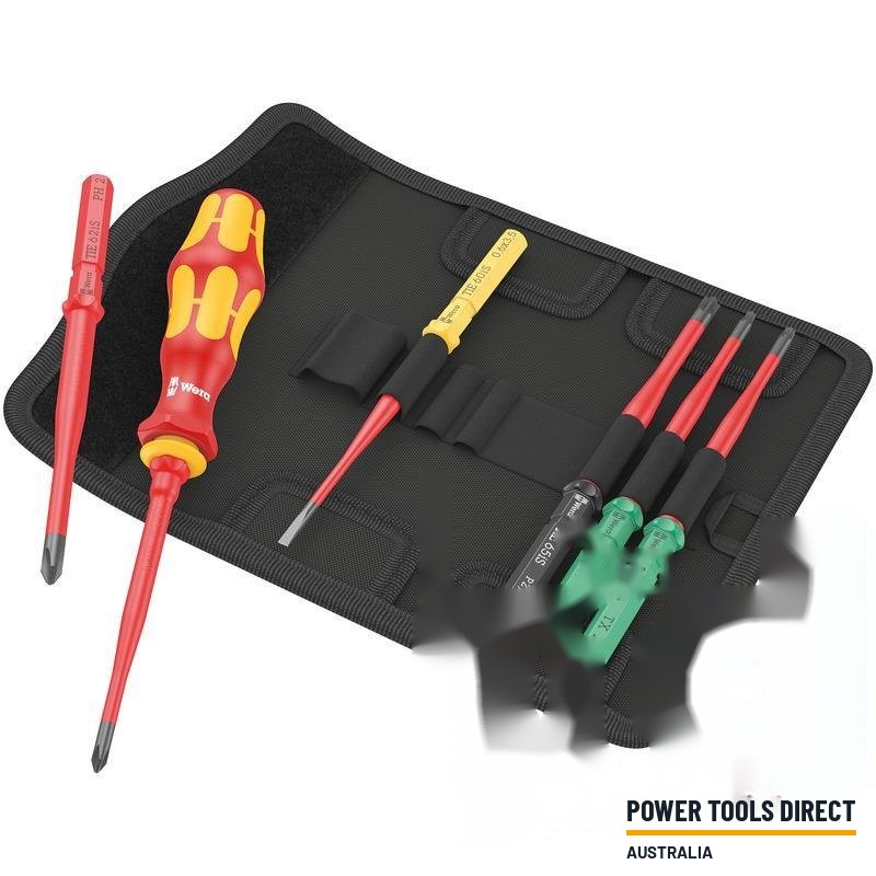 Wera Kraftform Kompakt VDE 7 Extra Slim 1 Tool Finder, 7pc