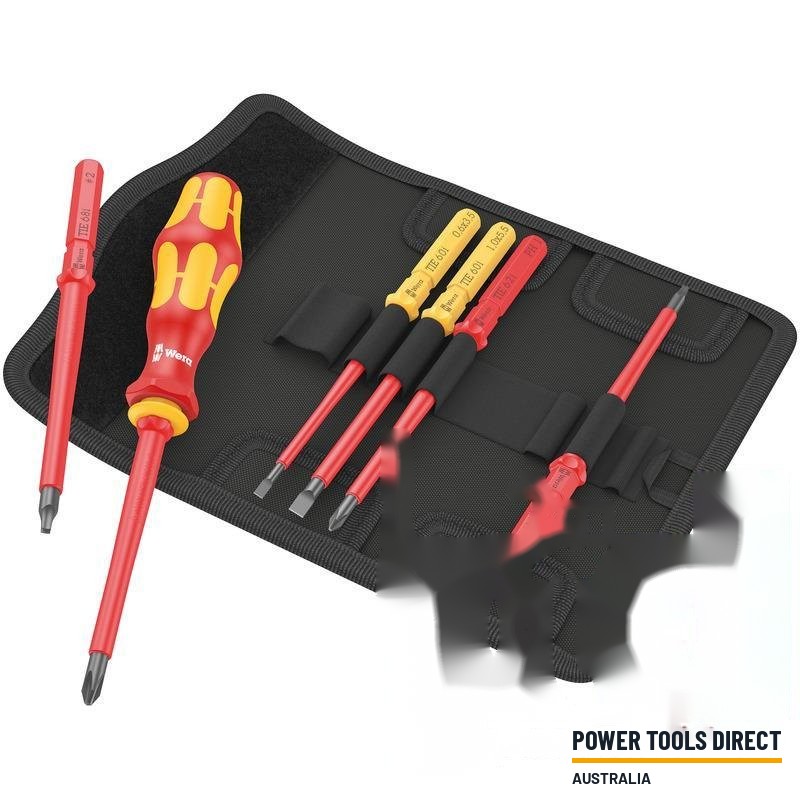 Wera Kraftform Kompakt VDE 7 Imperial 1 Tool Finder, 6pc
