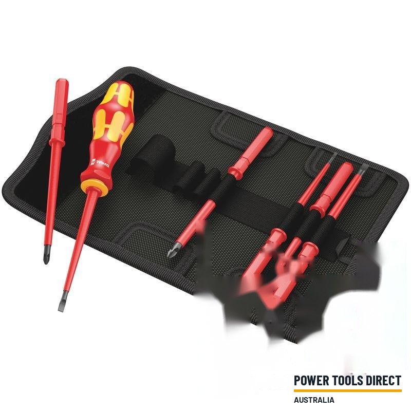 Wera Kraftform Kompakt VDE 7 Universal 1 Screwdriver Set, 7pc