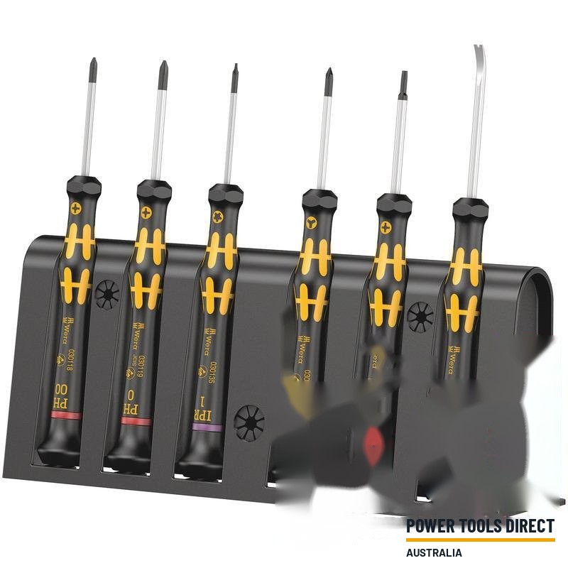 Wera Kraftform Micro 6 ESD Smartphone Repair Kit, Precision Screwdrivers – 6pcs